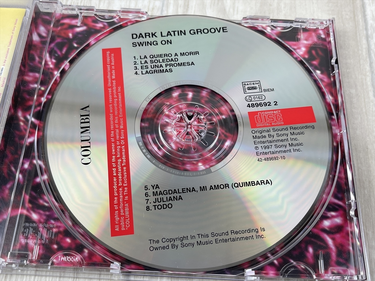 も373　CD　DLG(DARK LATIN GROOVE) 「Swing on」_画像5