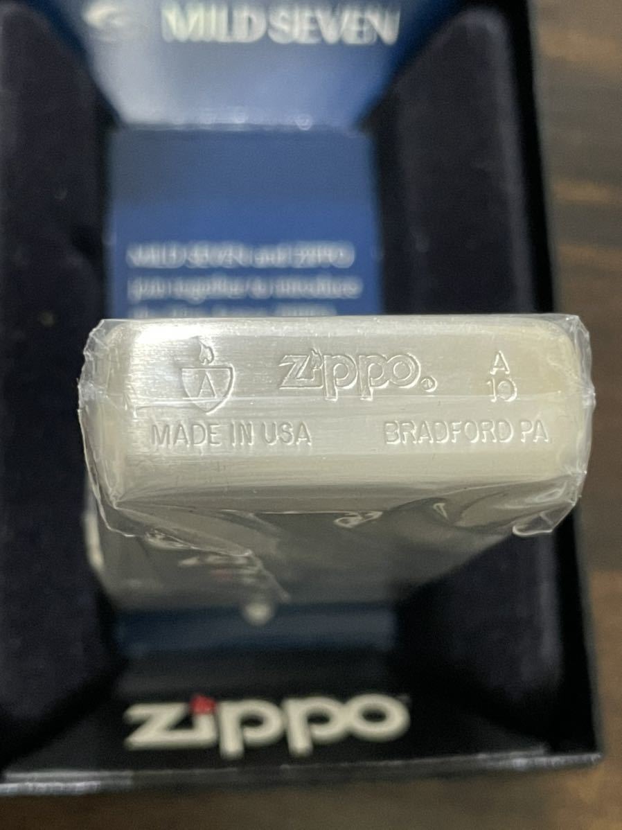 zippo MILD SEVEN Armor Case 限定品 マイルドセブン 2010年製 3面連続