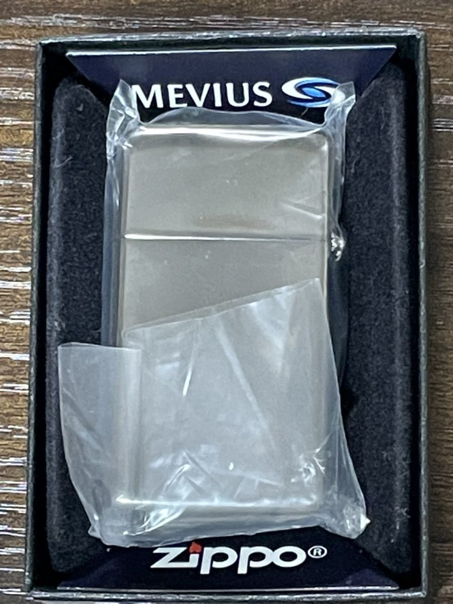 zippo MEVIUS Armor Case 限定品 メビウス アーマー 2014年製 スリム 2面刻印 デットストック MILD SEVEN マイルドセブン ケース 保証書_画像3