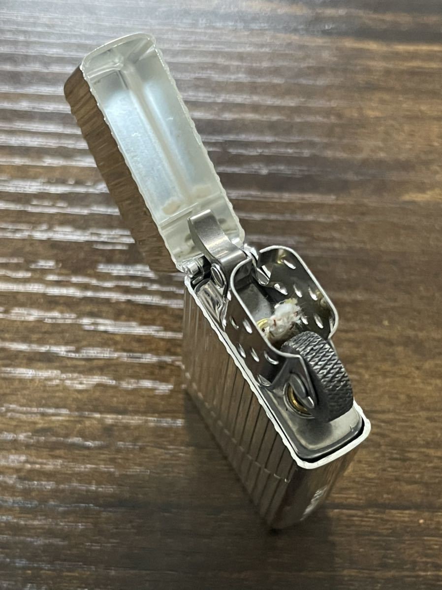 zippo MILD SEVEN Armor スリム 限定品 3面彫刻 2010年製 当選品 マイルドセブン アーマー ストライプ 懸賞品 メビウス MEVIUS