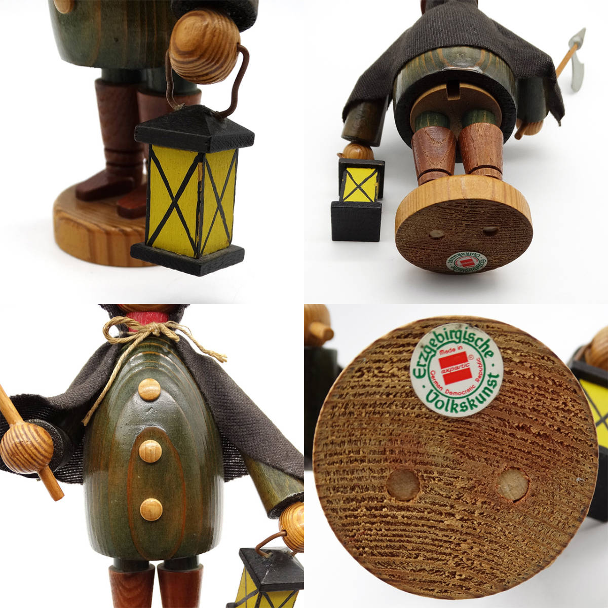 ☆Erzgebirgische Volkskunst/木製人形/煙だし人形/ドイツ/木製 ☆Erzgebirgische Volkskunst/木製人形/煙だし人形/ドイツ/木製
