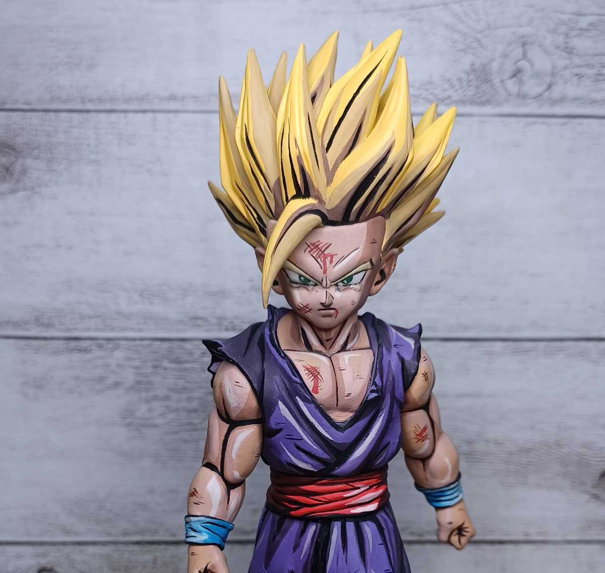 ドラゴンボール リペイントフィギュア 出陣 孫悟飯 2次元塗装 ドラゴンボール リペイントフィギュア 出陣 孫悟飯 2次元塗装