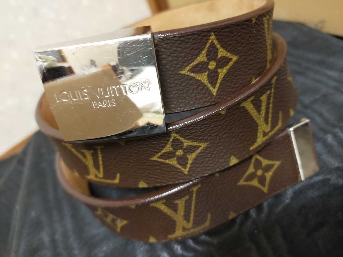 ルイヴィトン LOUIS VUITTON ヴィトン ベルト バックル メンズ