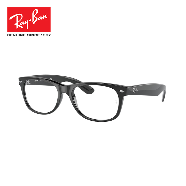 Ray-Ban サングラス クリア 55サイズ NEW WAYFARER CLEAR エバーグラス クリアレンズ ブルーライトカット rb2132f-901bf55_画像1