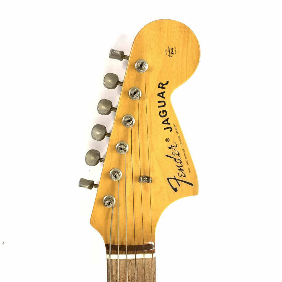 Fender Japan フェンダー JAGUAR エレキギター Seymour Duncanピックアップ搭載 シリアルNo.O059251 サンバースト系★現状品_画像5