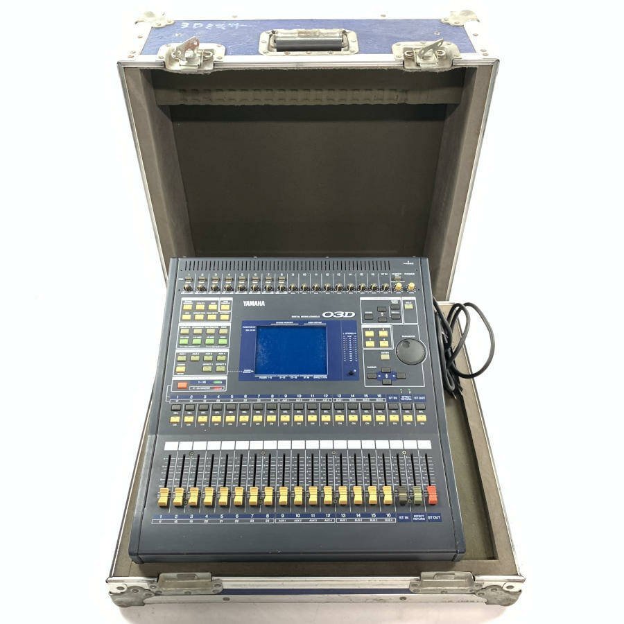 YAMAHA 03D デジタルミキサー 重量:27㎏(ケース含む) ハードケース(約