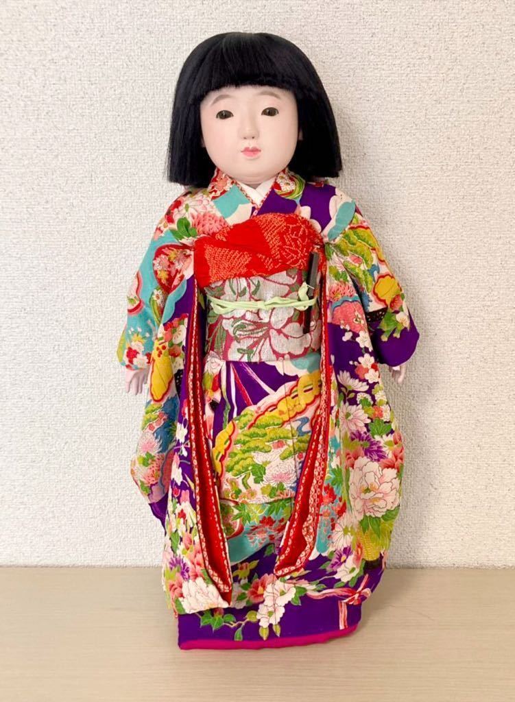 市松人形 光龍斎 53㎝ 瀧澤光龍斎 アンティーク 玩具 雛人形 市松人形 光龍斎 53㎝ 瀧澤光龍斎 アンティーク 玩具 雛人形
