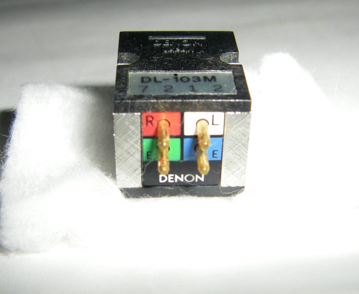 希少DENON デノン DL-104 モノラルMC型カートリッジ ケース付き-