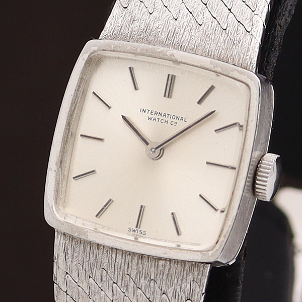 ビンテージ IWCインターナショナル 手巻き 稼働美品 1960年代 腕時計-