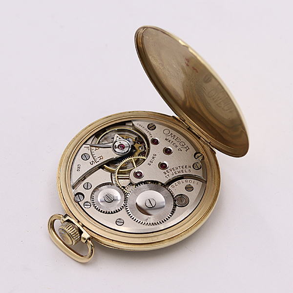 1円☆稼働◎正規品【オメガ】手巻き スモセコ 14K/585/43.0g シルバー