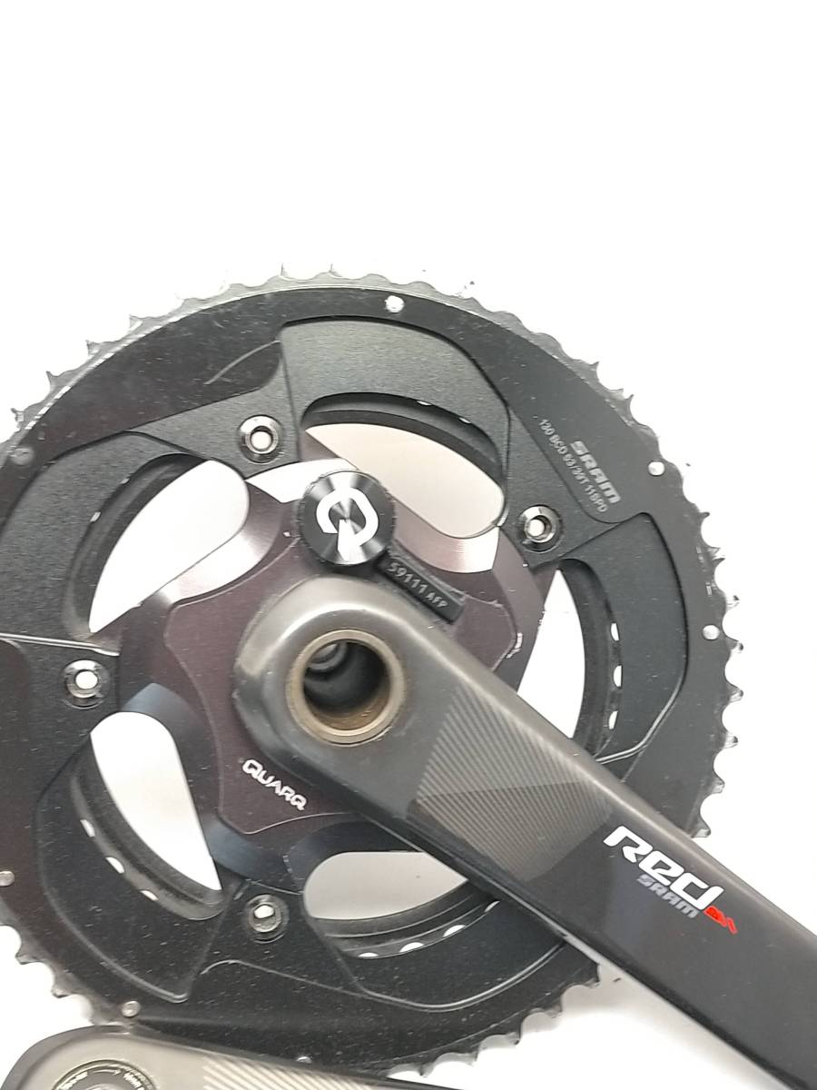 ありません ヤフオク! - SRAM RED etap Quarq パワーメーター クランク