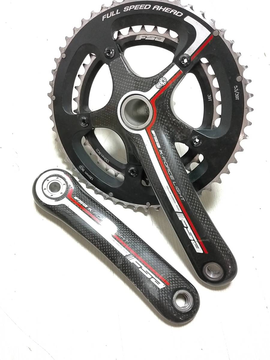 FSA K-Force Light BB30 クランク 53 39t 175㎜ holdmeback.com