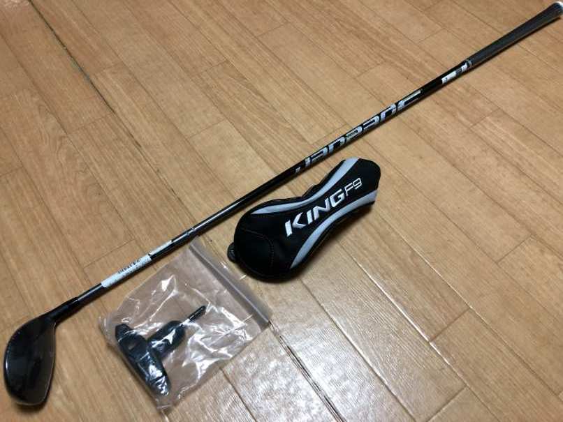 未使用 COBRA(コブラ)KING F9 SPEEDBACK Speeder Evolution for Cobra FLEX-R フェアウェイウッド 5-6W_画像1