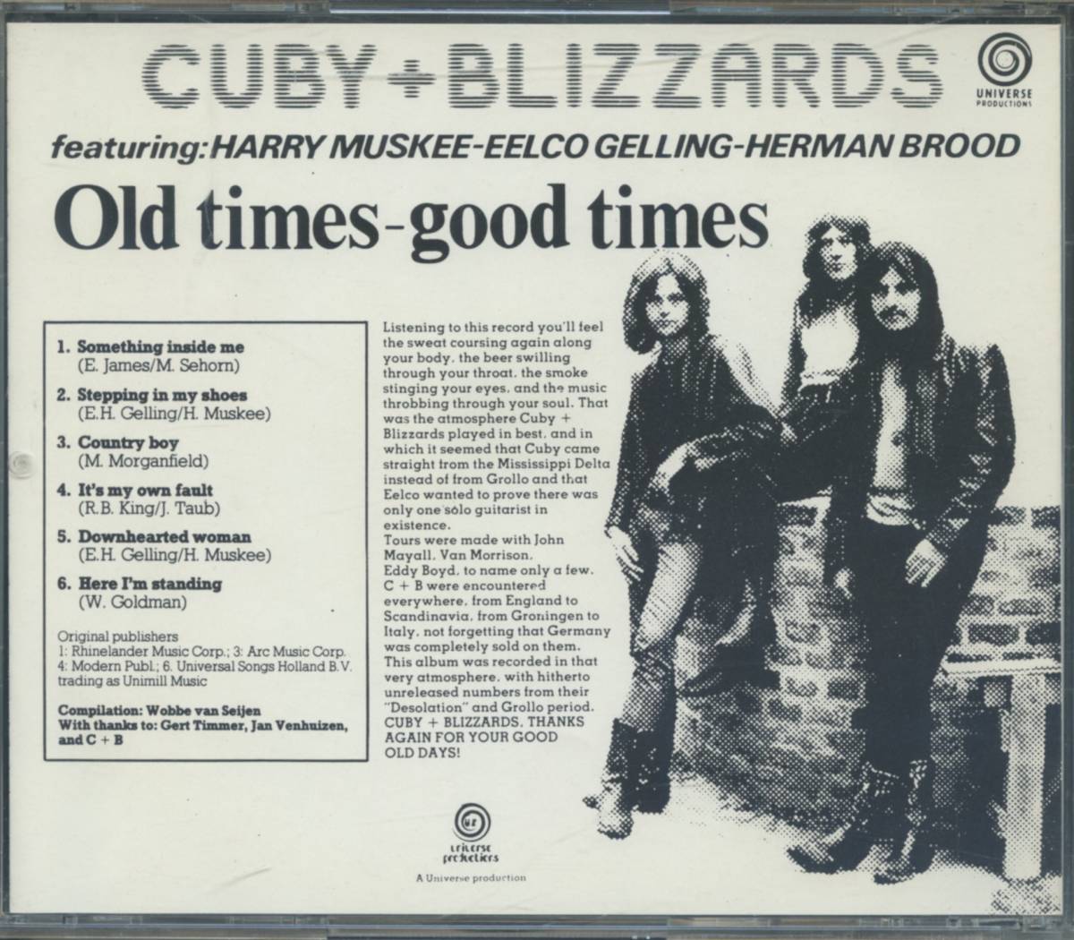 BLUES：CUBY & BLIZZARDS／OLD TIMES-GOOD TIMES_画像2