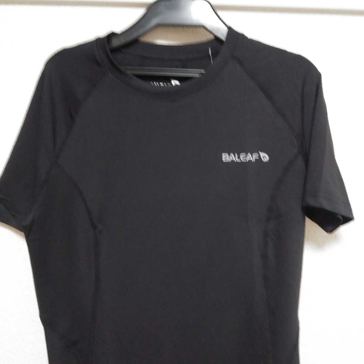 Baleaf ブリーフ　メンズ　コンプレッションウェア　加圧シャツ　Lサイズ　ブラック1
