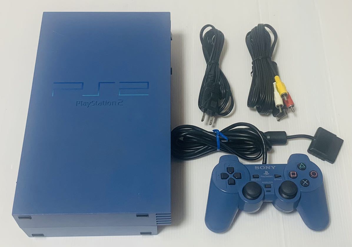 ヤフオク! - 希少カラー PS2 SCPH-39000TB トイズブルー...