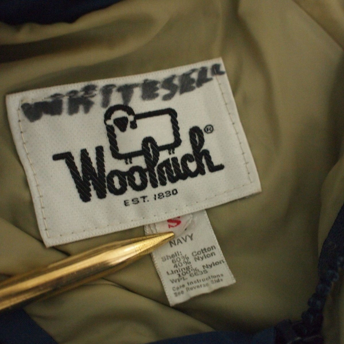 送料込 USA製 70年代 白タグ 美品 woolrich ウールリッチ 送料込 USA製 70年代 白タグ 美品 woolrich ウールリッチ