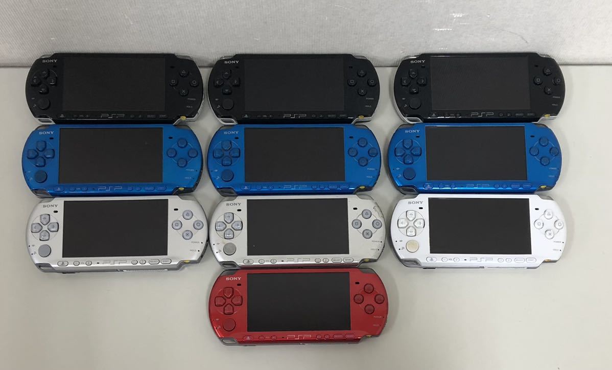 ジャンク品】SONY ソニー PlayStation Portable PSP-3000 PSP 本体 10