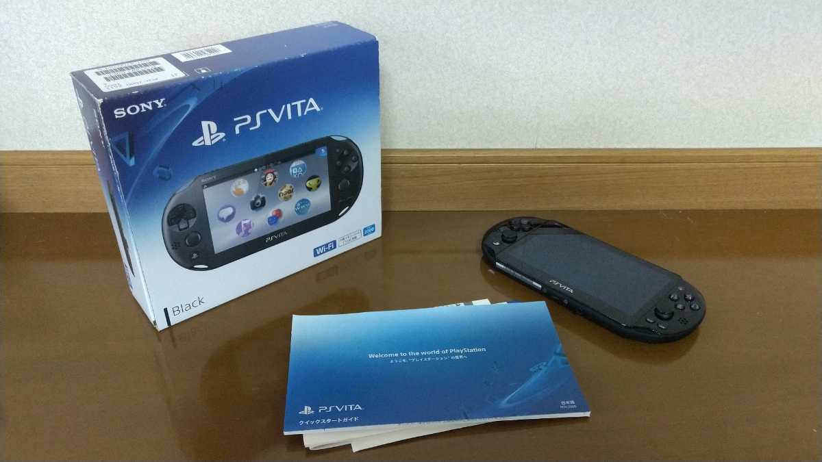 PS Vita PCH-2000 SONY ブラックWi-Fiモデル本体商品细节| 雅虎拍卖