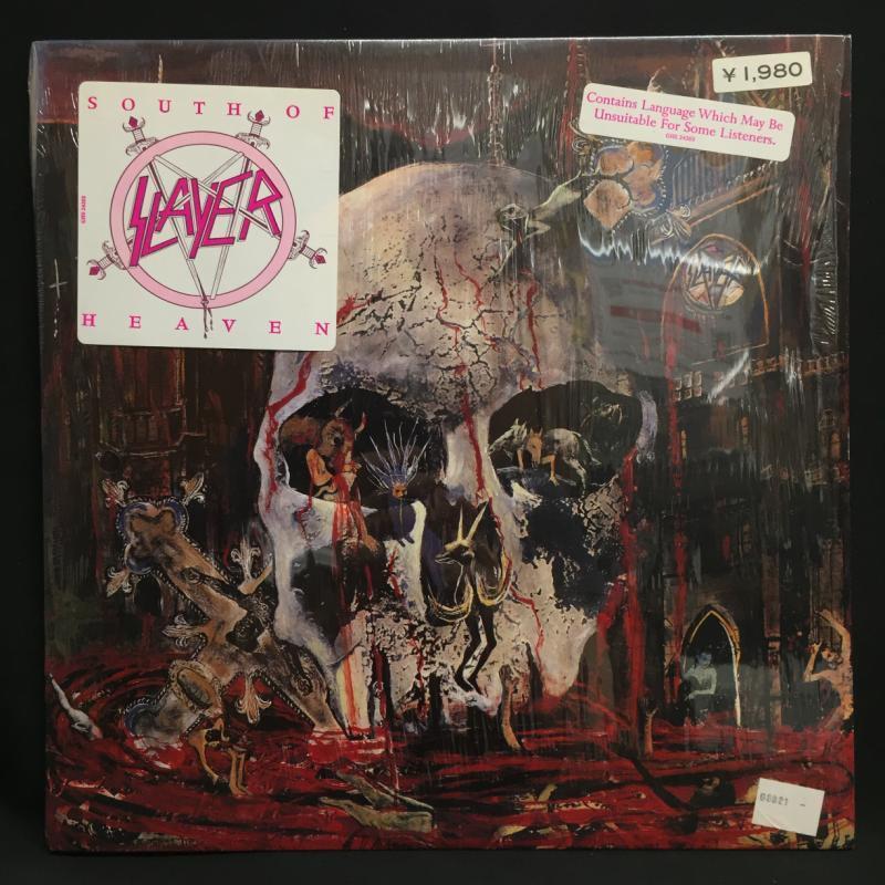 ○ US-ORIGINAL盤88年4TH, w/SHRINK+STICKER*2!! SLAYER / SOUTH OF