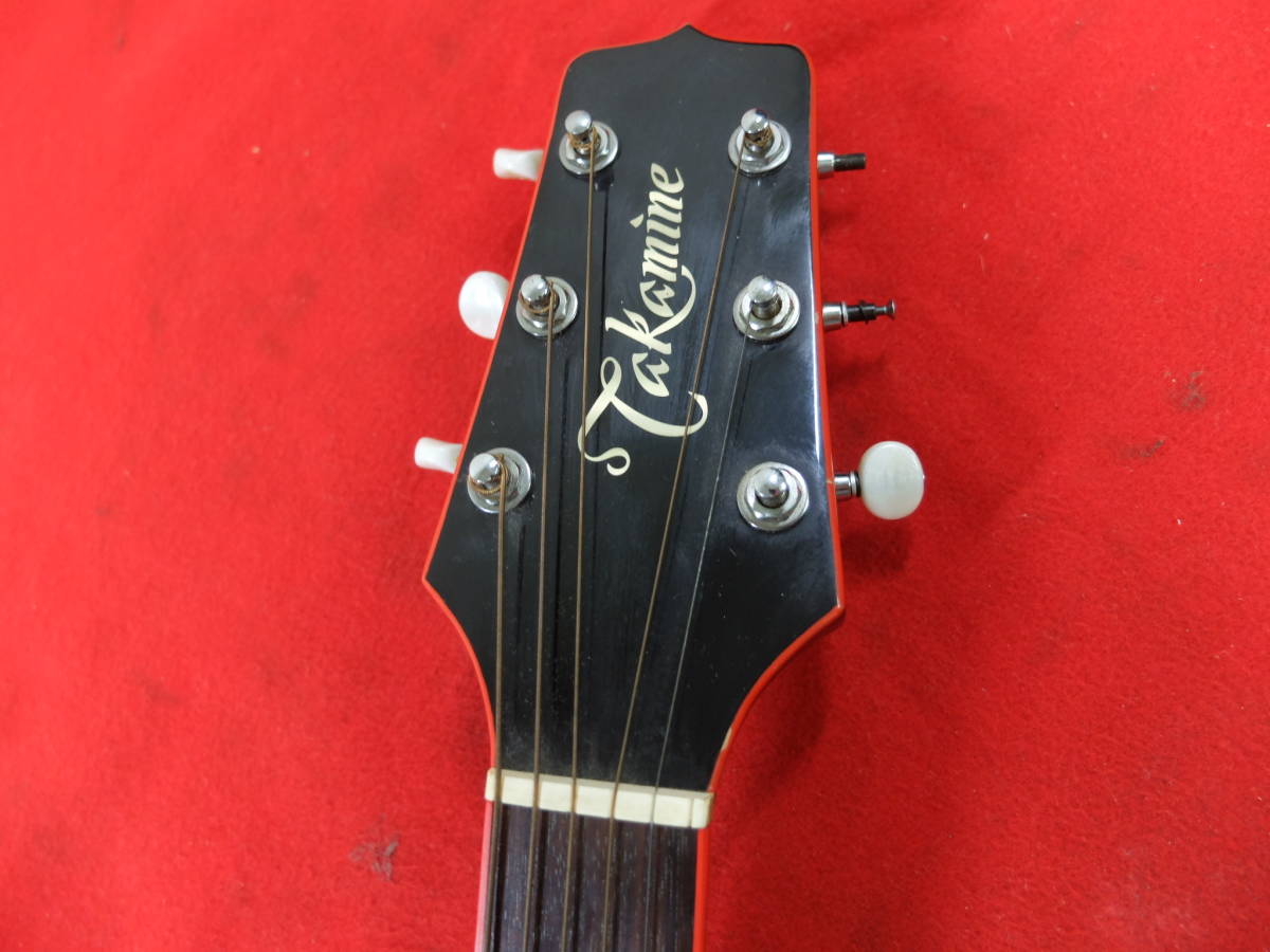 即納特典付き Takamine エレアコギター PT-108 現状品 純正ハード