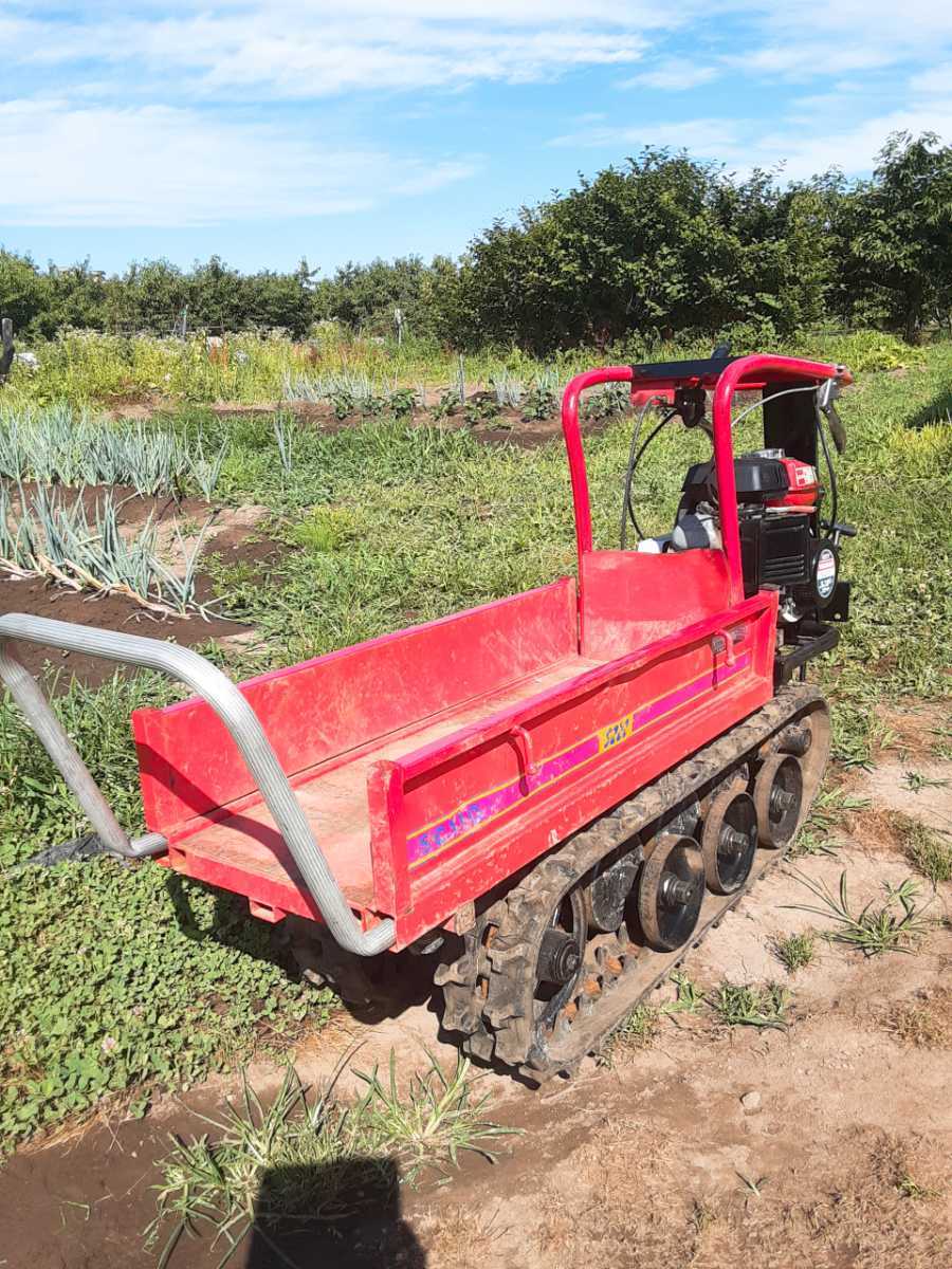 山形 狭畝間クローラー運搬車 最大積載量 200kg クローラ全幅 山形 狭畝間クローラー運搬車 最大積載量 200kg クローラ全幅