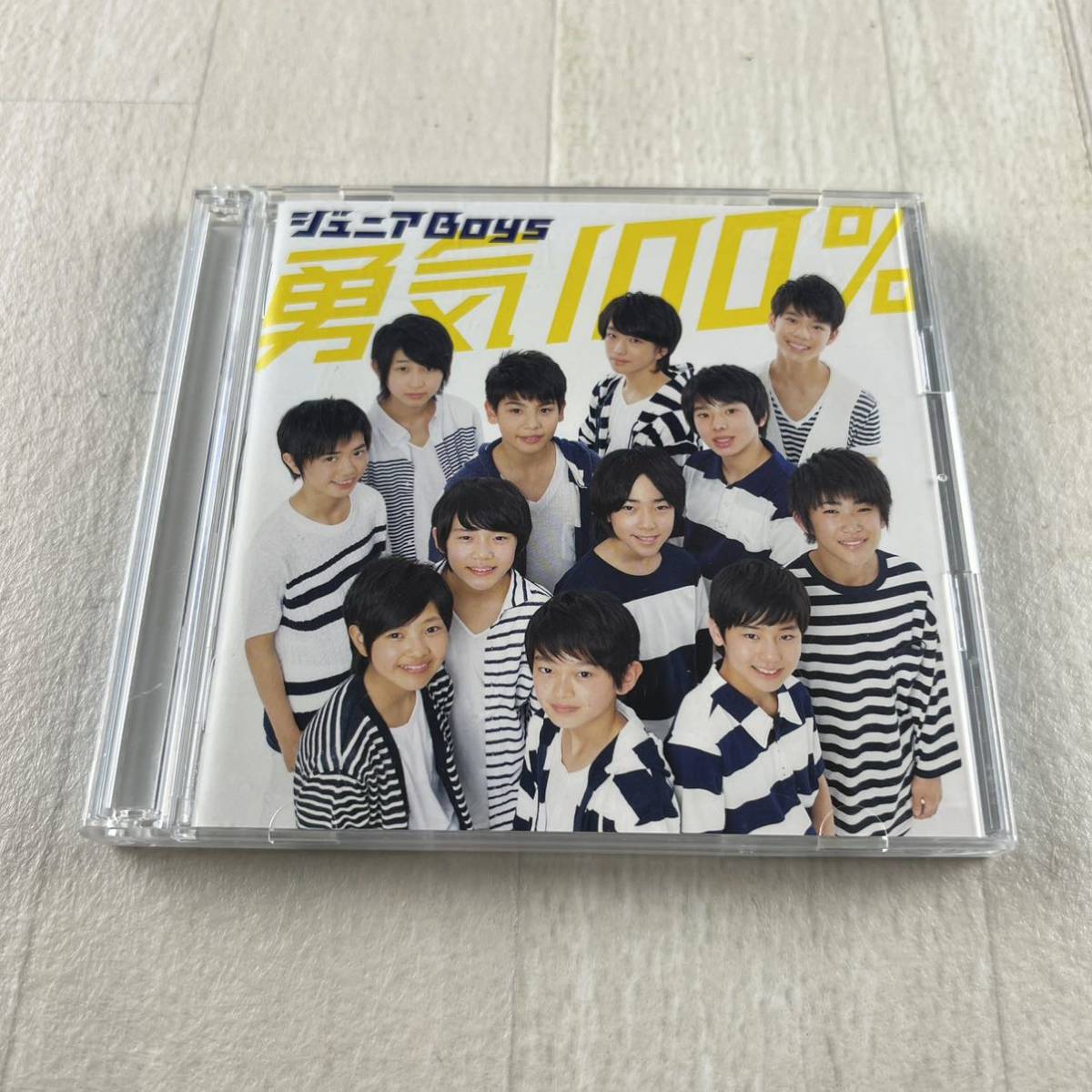 C8 ジュニアBoys / 勇気100% CD+DVD_画像1