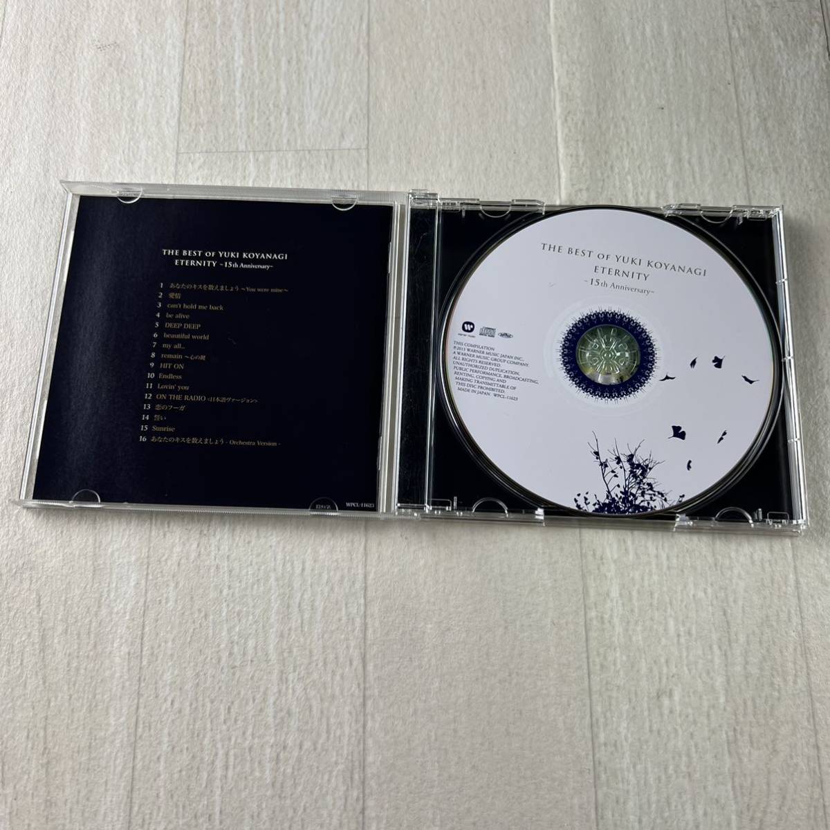 C9 小柳ゆき / THE BEST OF YUKI KOYANAGI ETERNITY -15th anniversary- CD_画像2