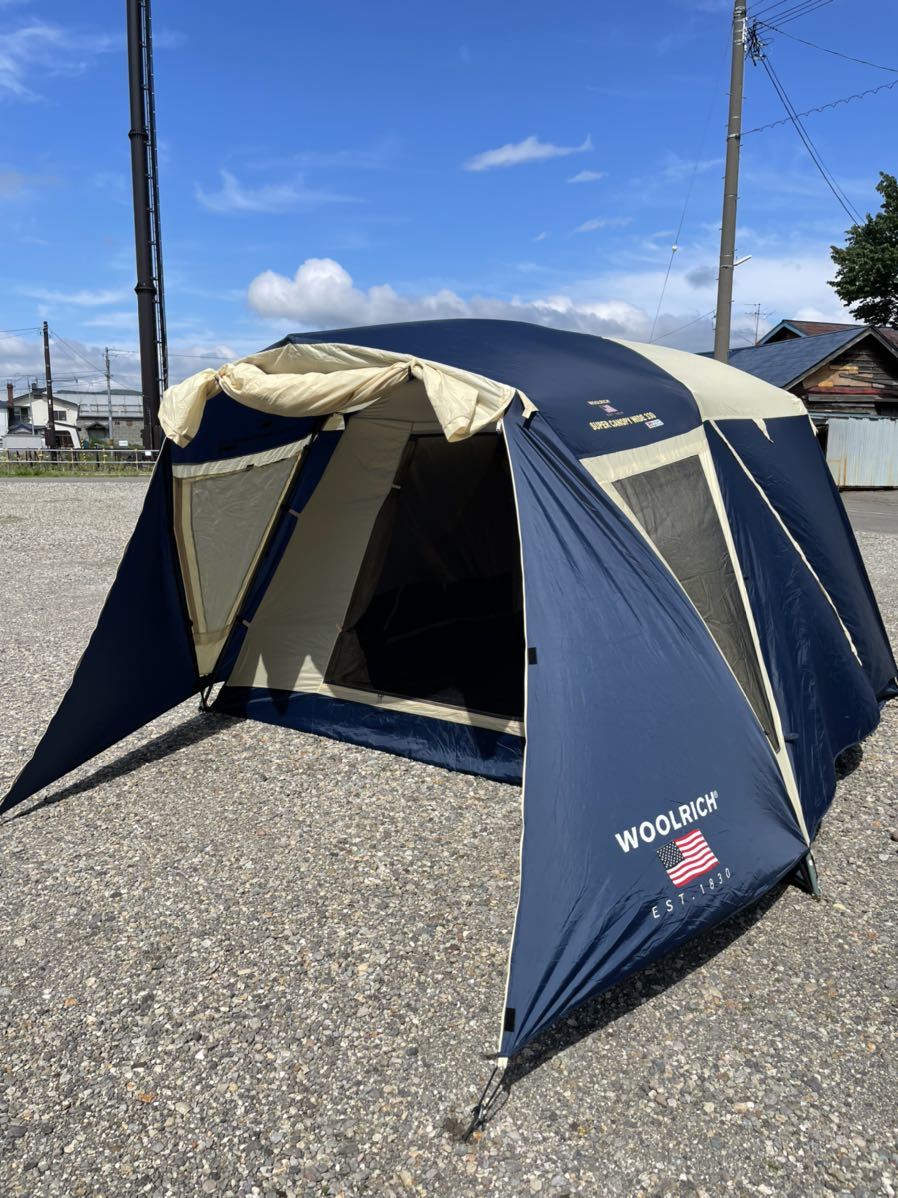 ウールリッチ SUPER CANOPY WIDE330 ドームテント 美品 キャンプ ウールリッチ SUPER CANOPY WIDE330 ドームテント 美品 キャンプ