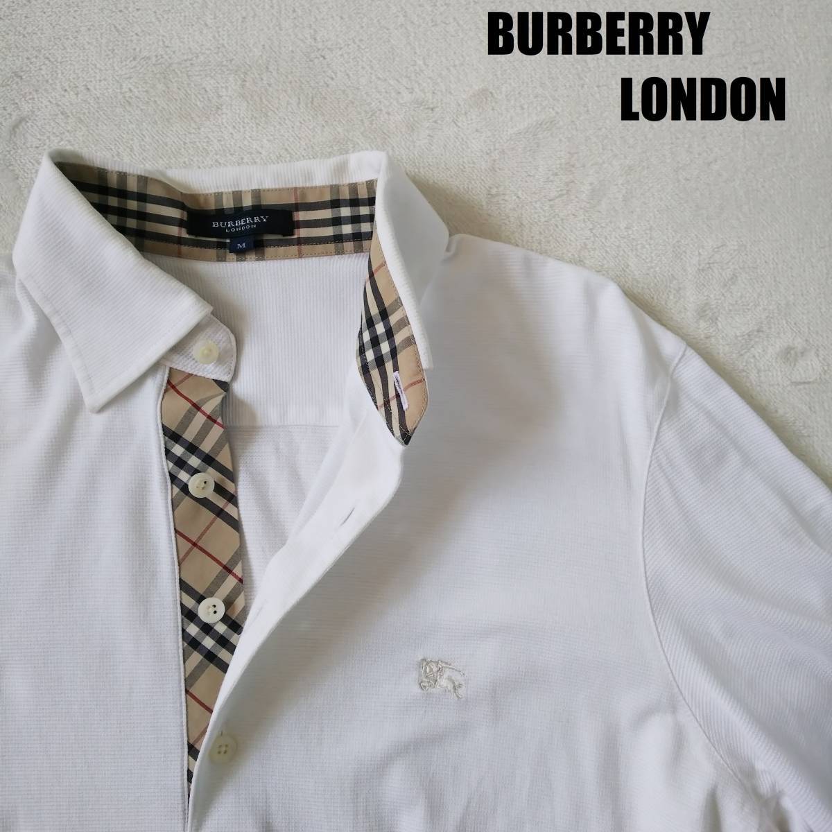 楽天カード分割】 美品 Burberry London カジュアル スーツ イタリア製 