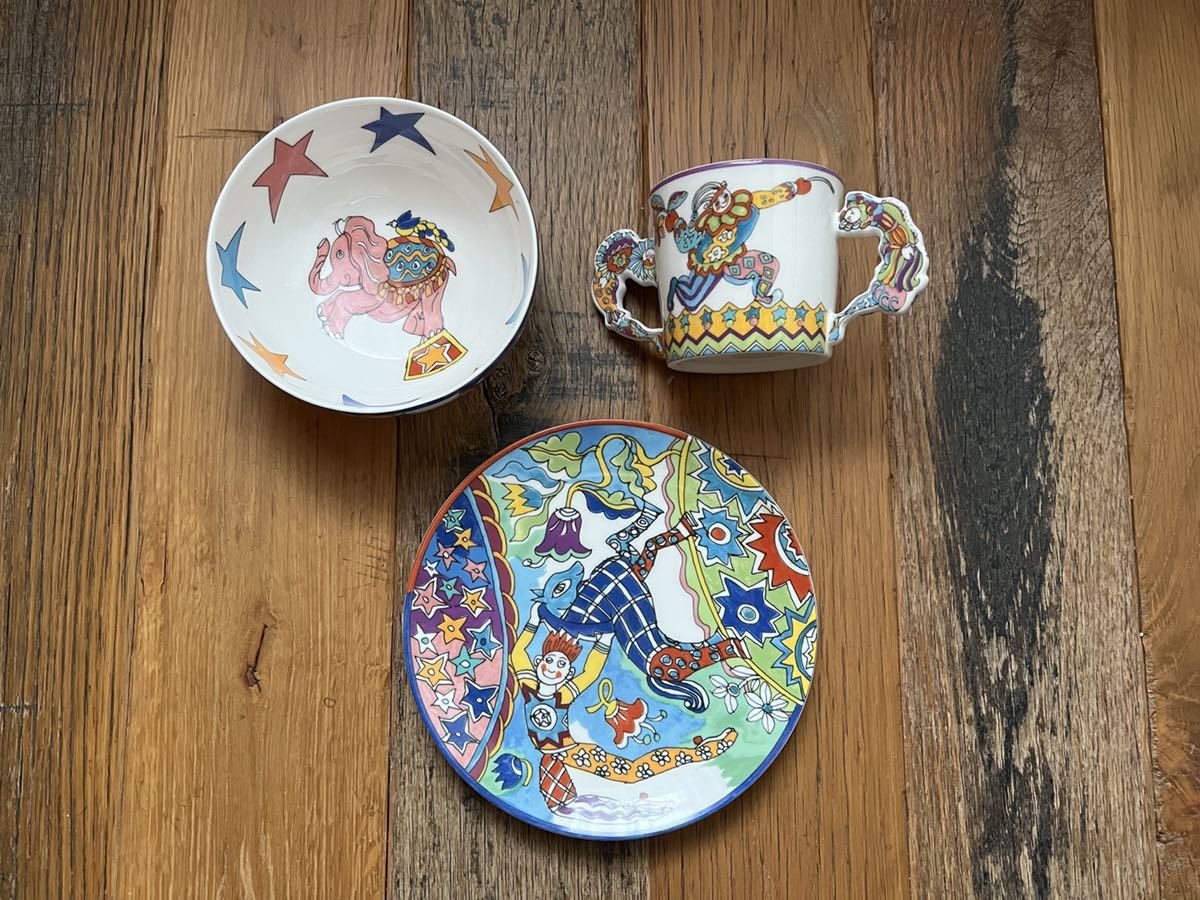 送料込み 古い 中古品 TIFFANY & Co Fantasy 3点セット 皿 送料込み 古い 中古品 TIFFANY & Co Fantasy 3点セット 皿