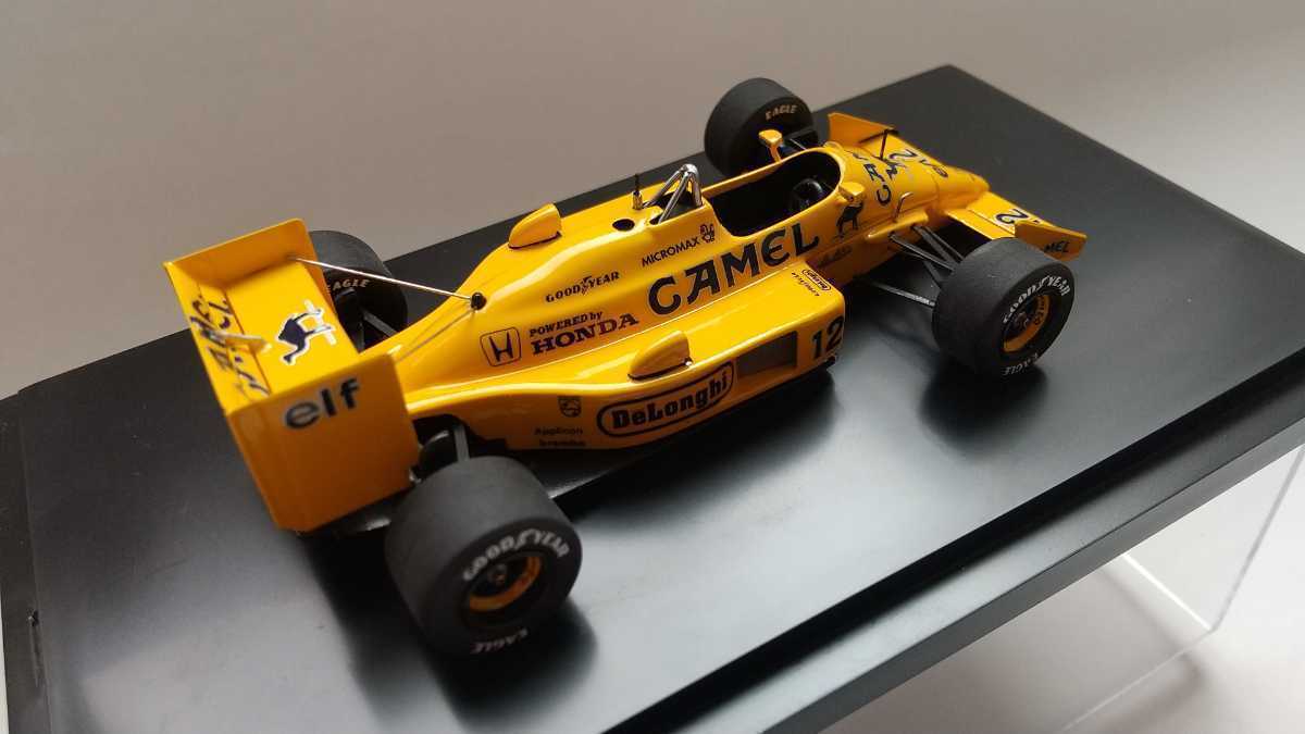 1/43 ロータス99T 日本GP 完成品 タメオ+Z-model - プラモデル