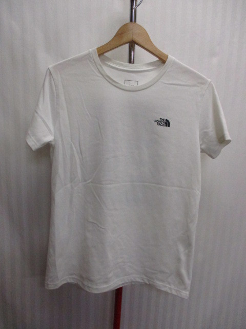 ノースフェイス　Tシャツ　SIZE L　白Tシャツ　ボックスロゴTシャツ　ビッグロゴTシャツ　半袖シャツ　キャンプウエア　アウトドア　06301