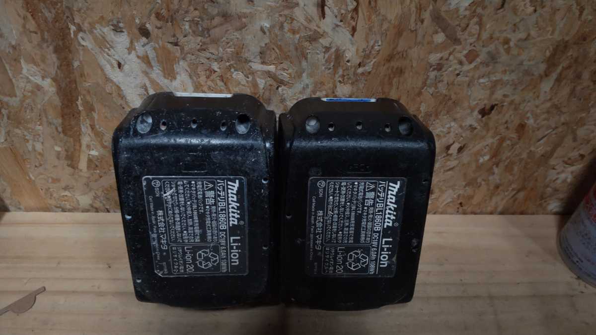 makita マキタ BL1860B リチウムイオンバッテリー 純正品 Li-ion