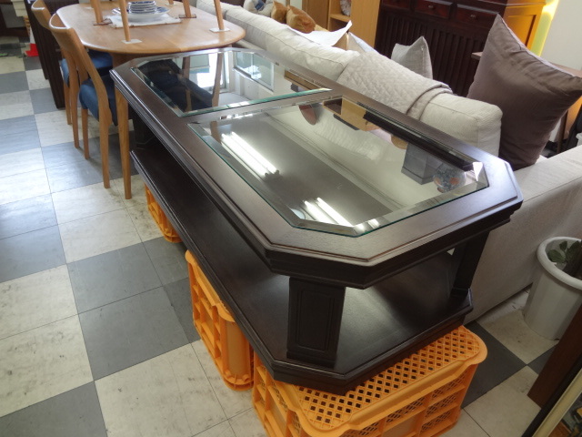○○maruni マルニ JAPAN 地中海 ガラス天板テーブル