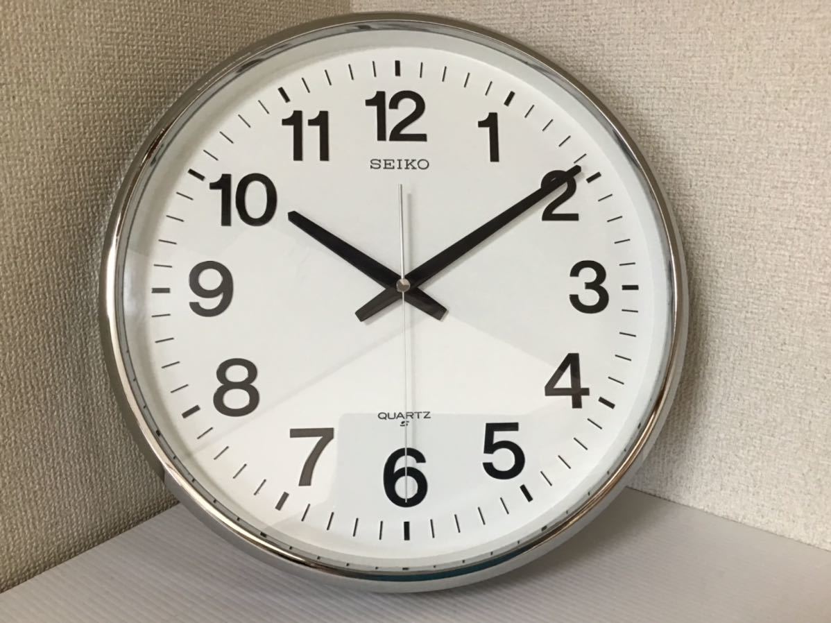 SEIKO/セイコー 大型 壁掛け時計 クォーツ 直径36cm 学校 教室 SEIKO/セイコー 大型 壁掛け時計 クォーツ 直径36cm 学校 教室