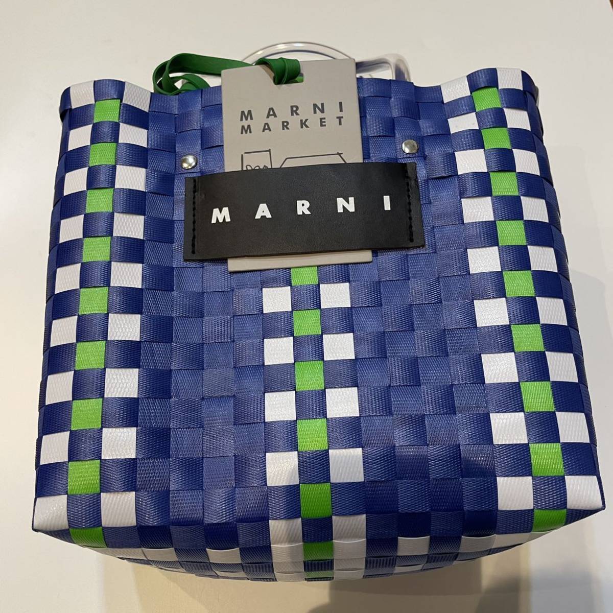 MARNI マルニ フラワーカフェ ピクニック ポリプロピレン ハンドバッグ