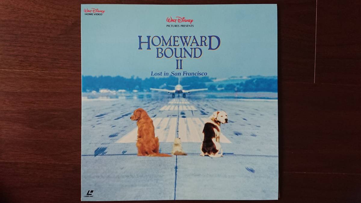 ★洋画LD★HOMEWARD BOUND Ⅱ：Lost in San Francisco（奇跡の旅Ⅱ/サンフランシスコの大冒険）★1996年作品★_画像1