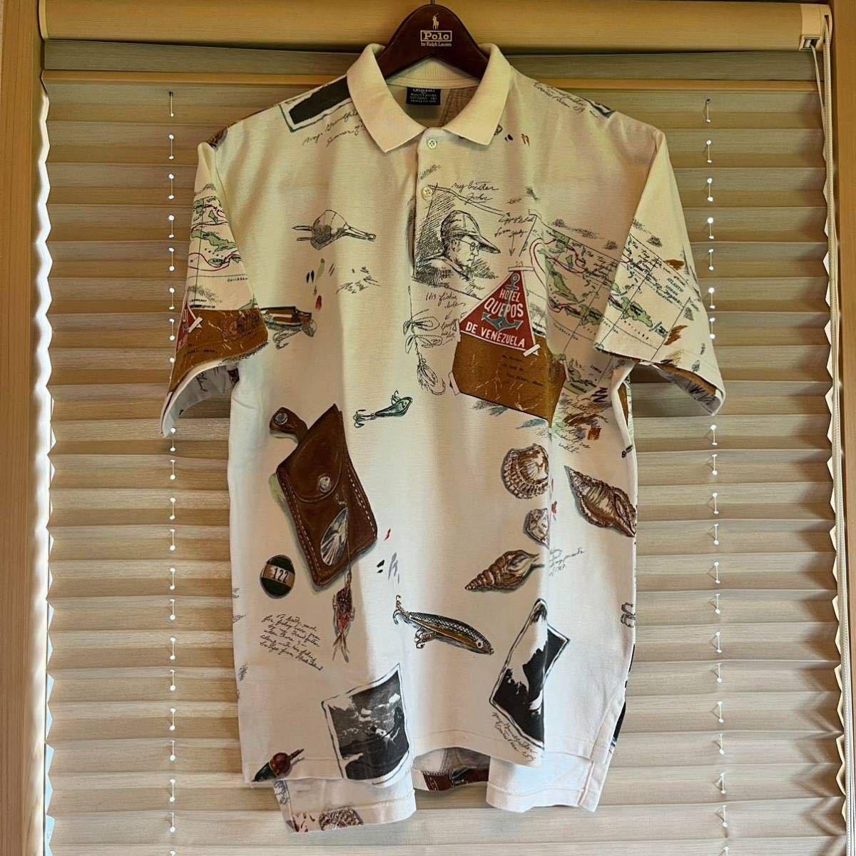 最新の激安 country rrl shirt fishing LAUREN RALPH POLO 激レア sport aloha beach  snow wing p stadium 1993 1992 Lサイズ