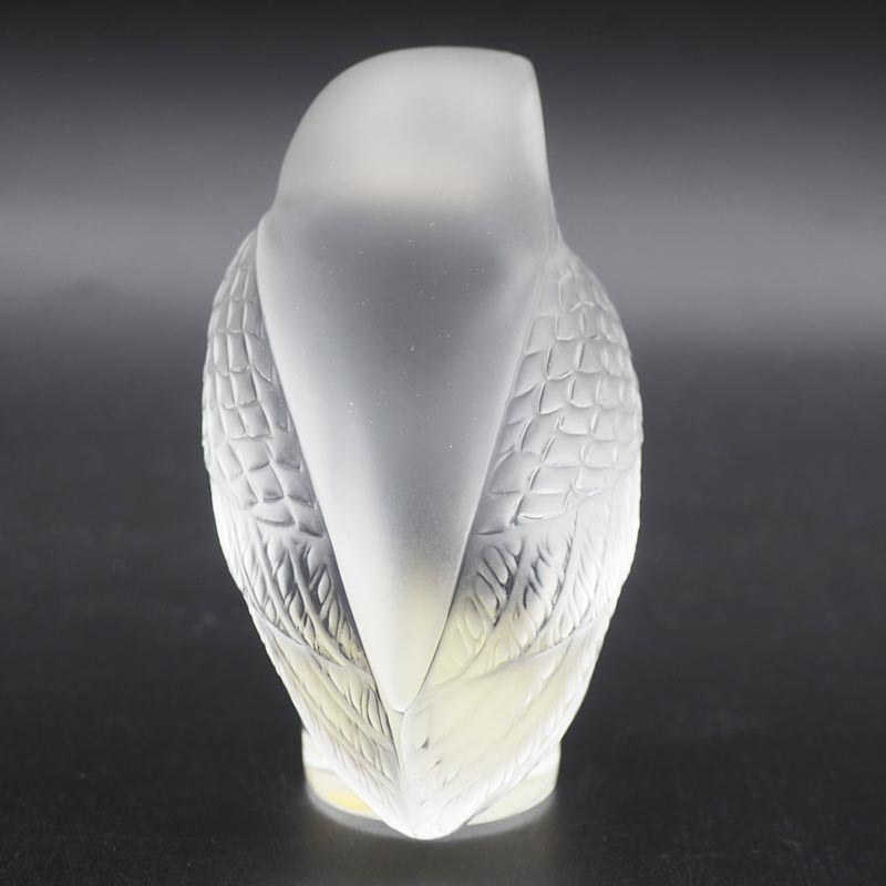 ラリック LALIQUE フクロウ ペーパーウェイト 置物 梟 ふくろう ラリック LALIQUE フクロウ ペーパーウェイト 置物 梟 ふくろう