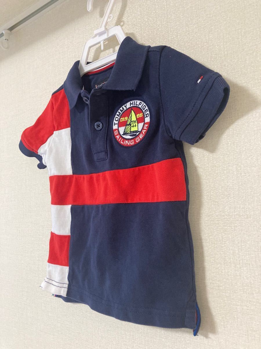 【美品】Tommy キッズポロシャツ 80cm トミー