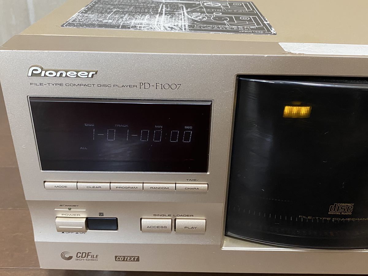 正規品】 パイオニア CDチェンジャー 301連装 PD-F1007