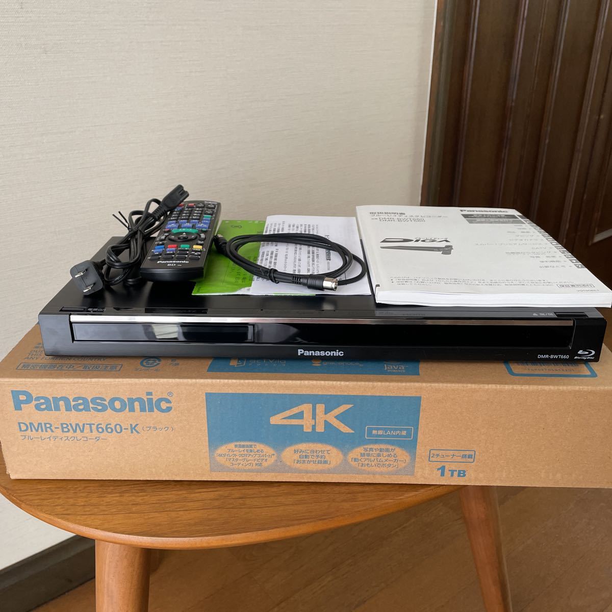 素敵な Panasonic ブルーレイ DIGA DMR-BWT660-K パナソニック