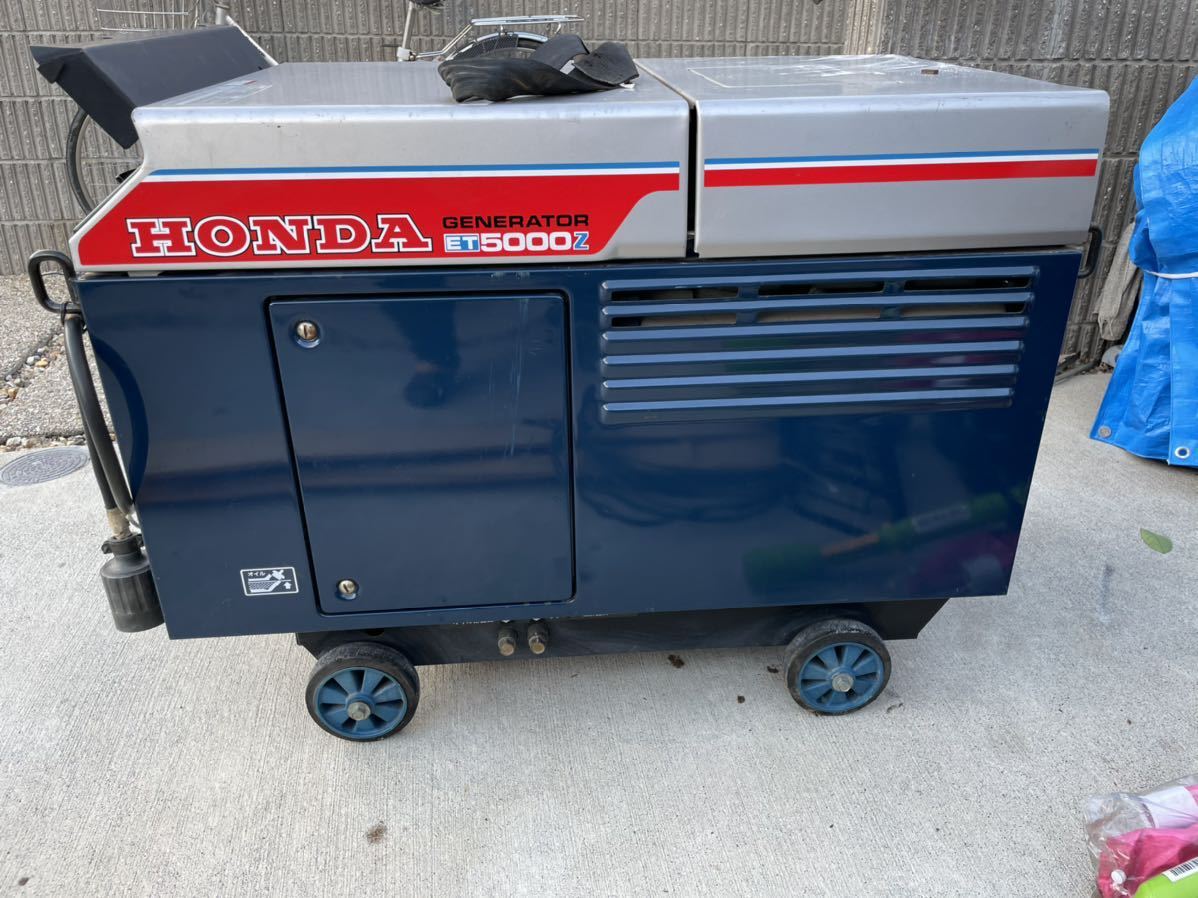 Yahoo!オークション - ホンダ ET5000Z 発電機 三相 動作確認済 Yahoo!オークション - ホンダ ET5000Z 発電機 三相 動作確認済