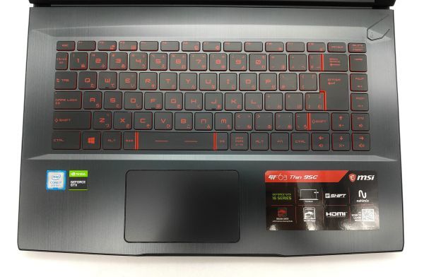 MSI GF63 i7-9750H/16GB/1TB/256GB/GTX1650/Windows10 ゲーミング