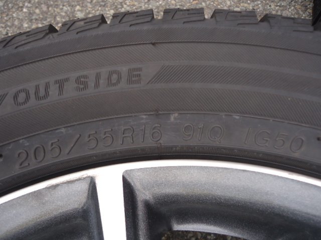 送料無料【スバル】トヨタ86[純正]6.5J×16+48 PCD100-5穴☆ヨコハマ iG50Plus 205/55R16☆4本//タイヤ＆ホイール招きモアイ像　長野大橋店_画像6