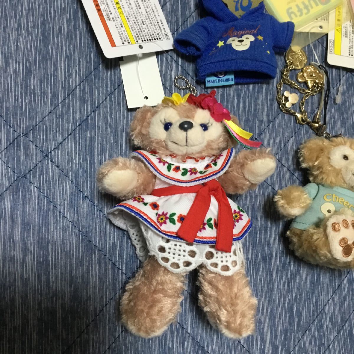 お取り置き中 ダッフィー シェリーメイ ぬいぐるみバッジ お取り置き中 ダッフィー シェリーメイ ぬいぐるみバッジ