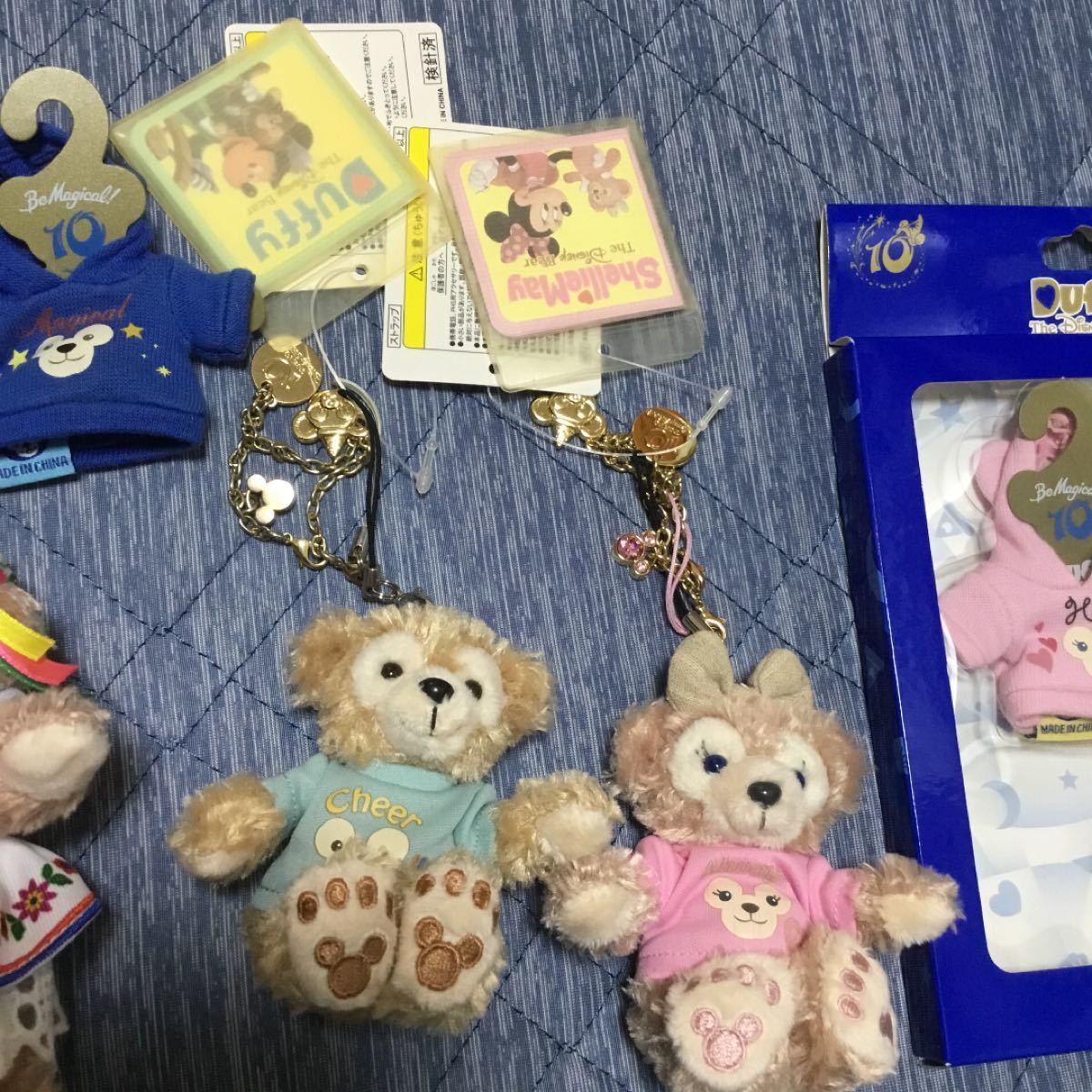 お取り置き中 ダッフィー シェリーメイ ぬいぐるみバッジ お取り置き中 ダッフィー シェリーメイ ぬいぐるみバッジ