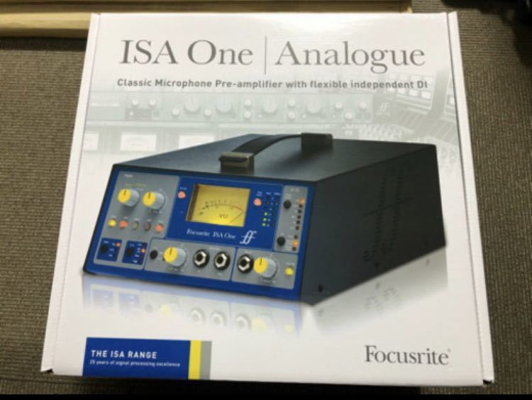 ISA ONE ほぼ新品 マイクプリアンプ 定番フォーカスライト Focusrite