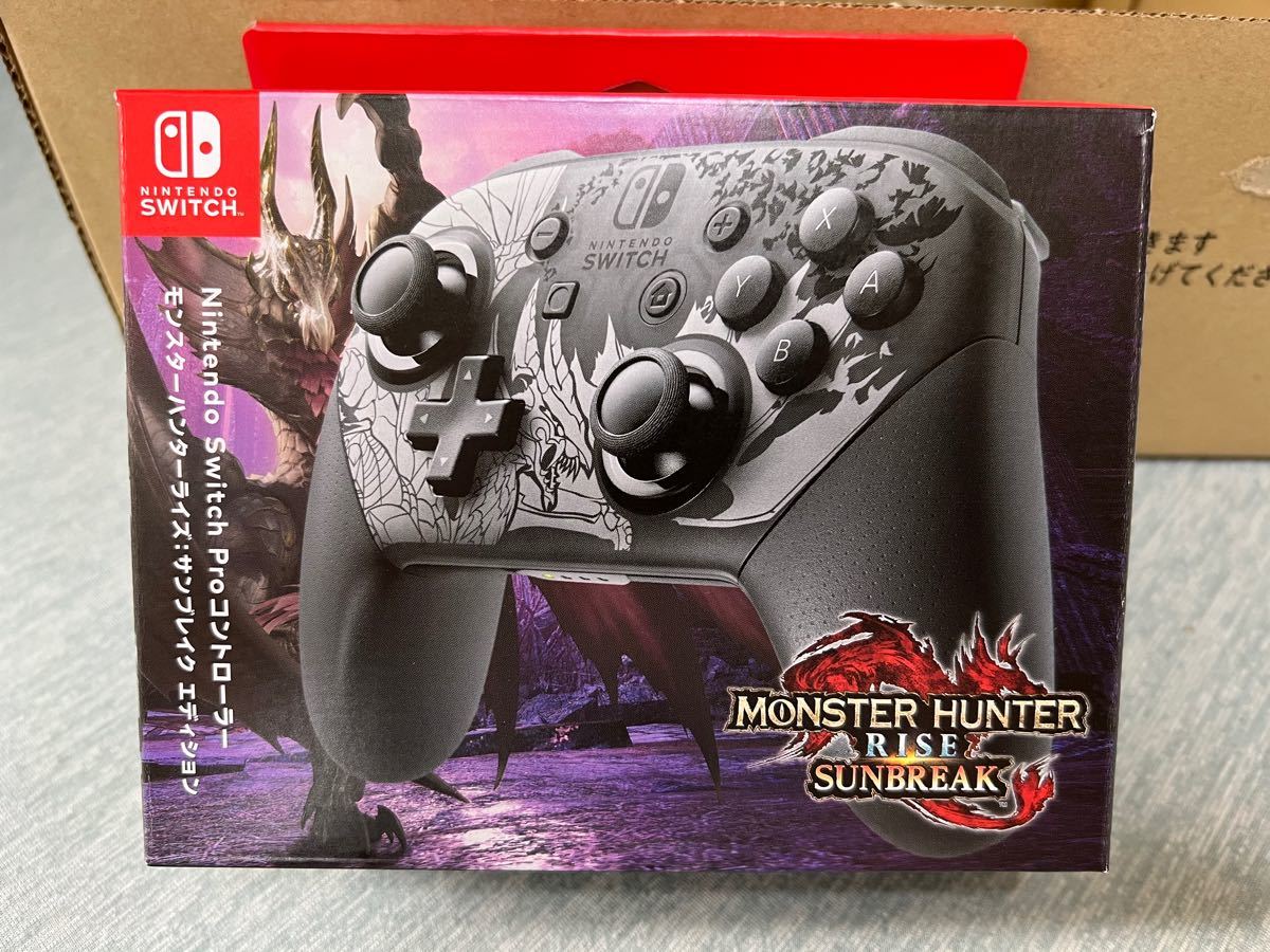 新品未開封】Nintendo Switch Proコントローラー モンスターハンター